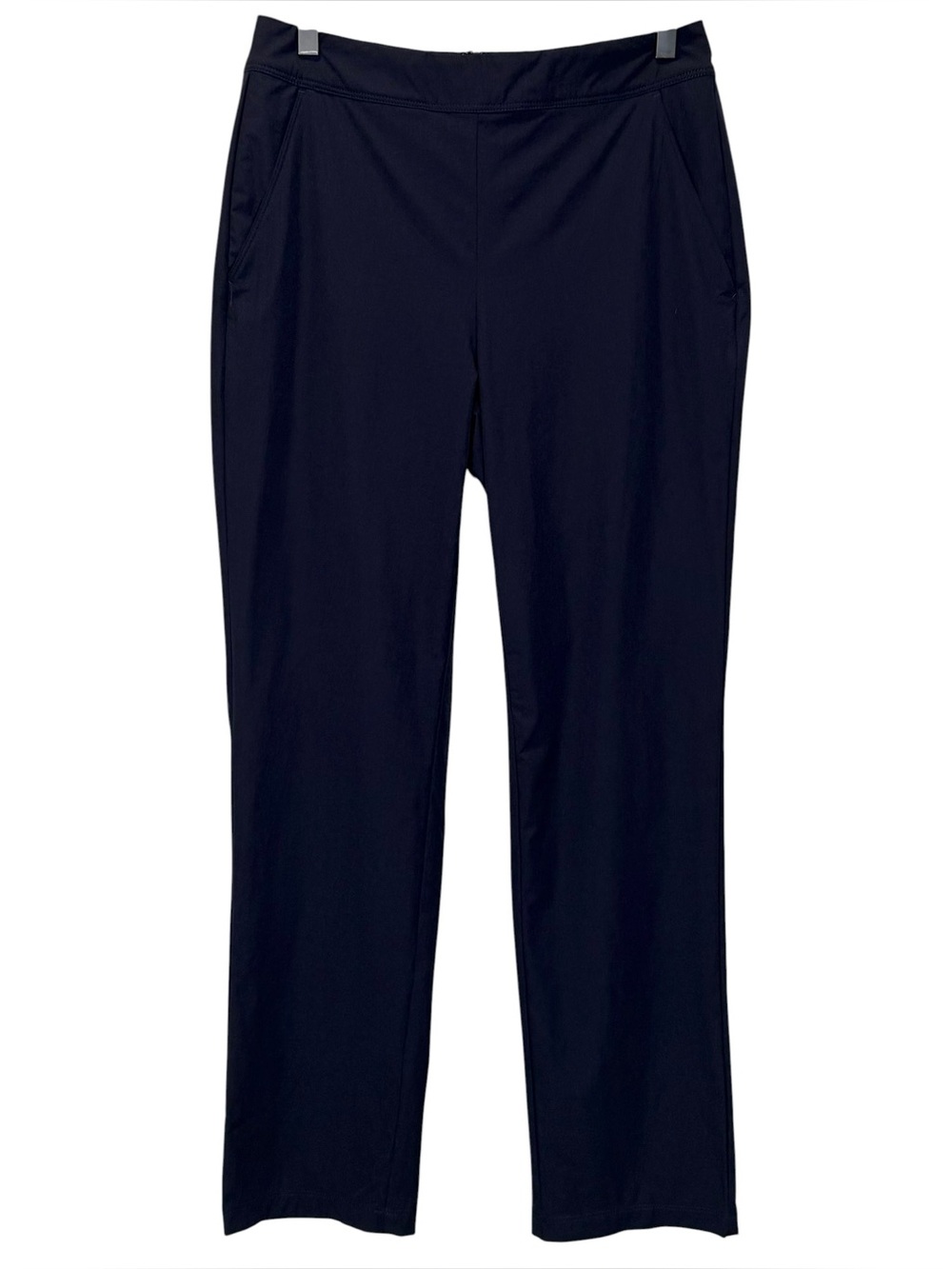 RNWK Renwick Size 8 Navy Blue Golf Pants Sleek Minimalist Silhouette